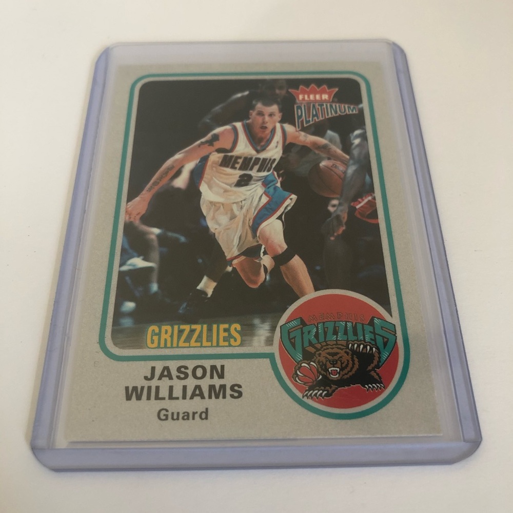 2002 Fleer Platinum Jason Williams Card #38